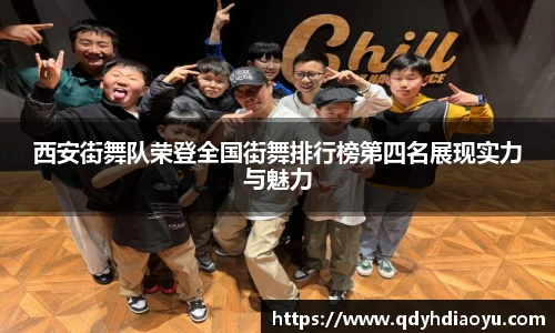 西安街舞队荣登全国街舞排行榜第四名展现实力与魅力