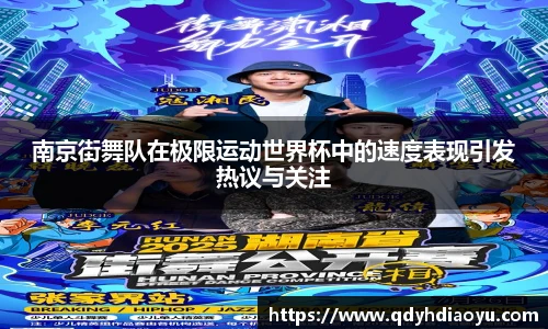 南京街舞队在极限运动世界杯中的速度表现引发热议与关注